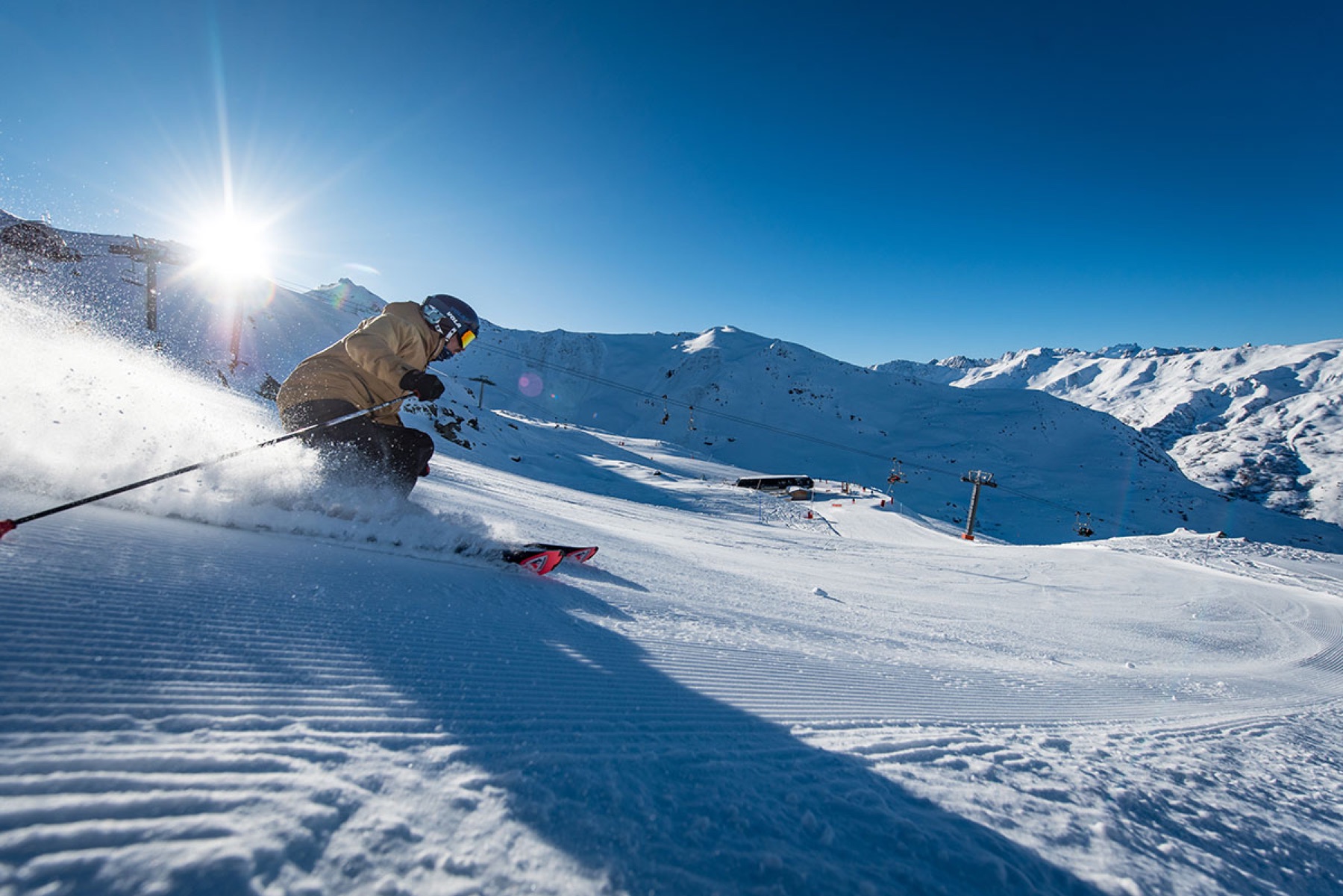 Pistes de ski à Valmeinier